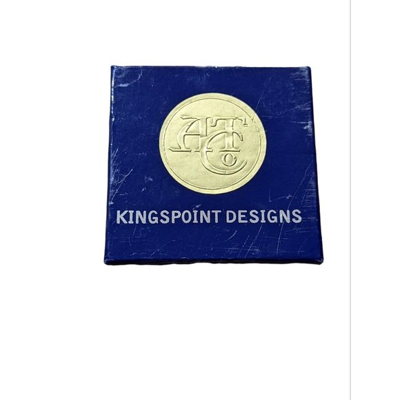 Kingspoint Designs Cake Slice Trinket Box Austrian Crystal - Picture 2 of 4